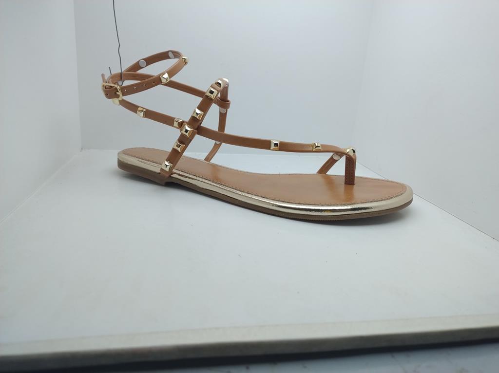 Rasteira Bico Redondo - 3 Marias